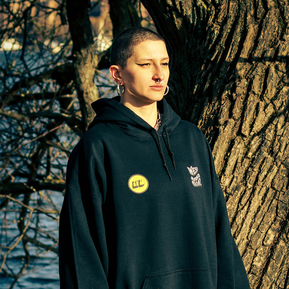 West African Goat Artwork Hoodie