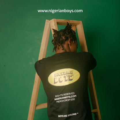 Big Print Nigerian Boys Are Smiling Tee